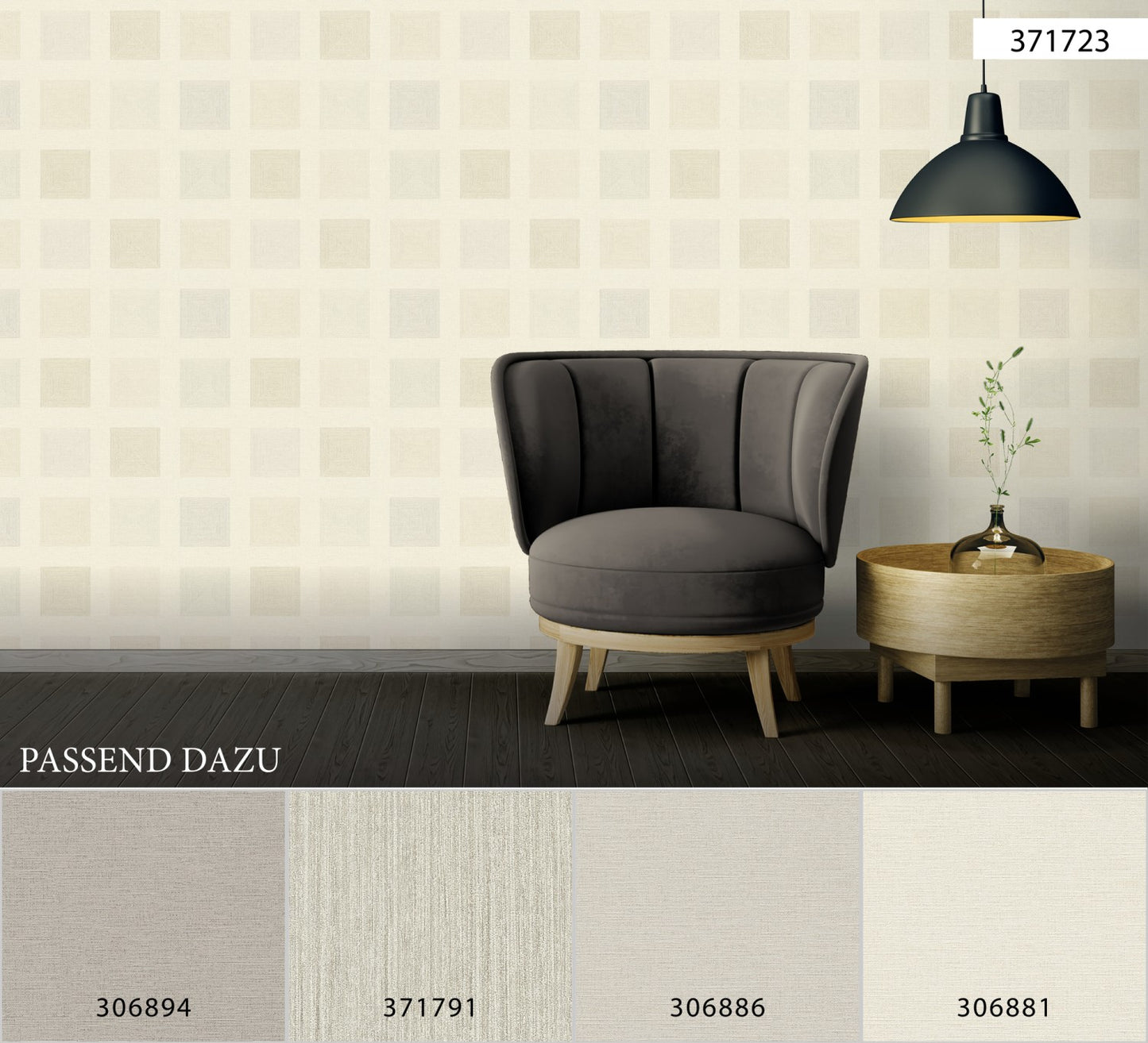 A.S. Création Tapete Antigua 306881 Weiß Vlies Wandtapete Strukturtapete matt