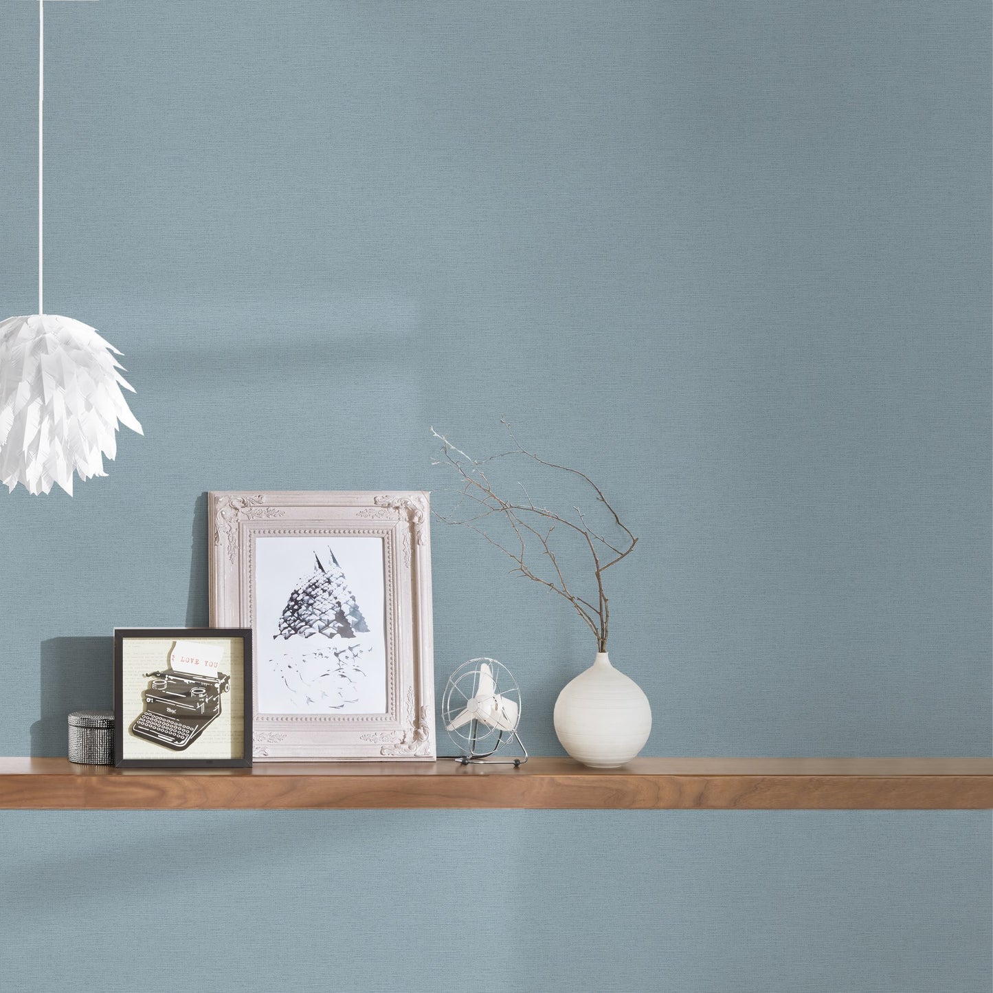 A.S. Création Tapete Antigua 306887 Blau Vlies Wandtapete Strukturtapete matt