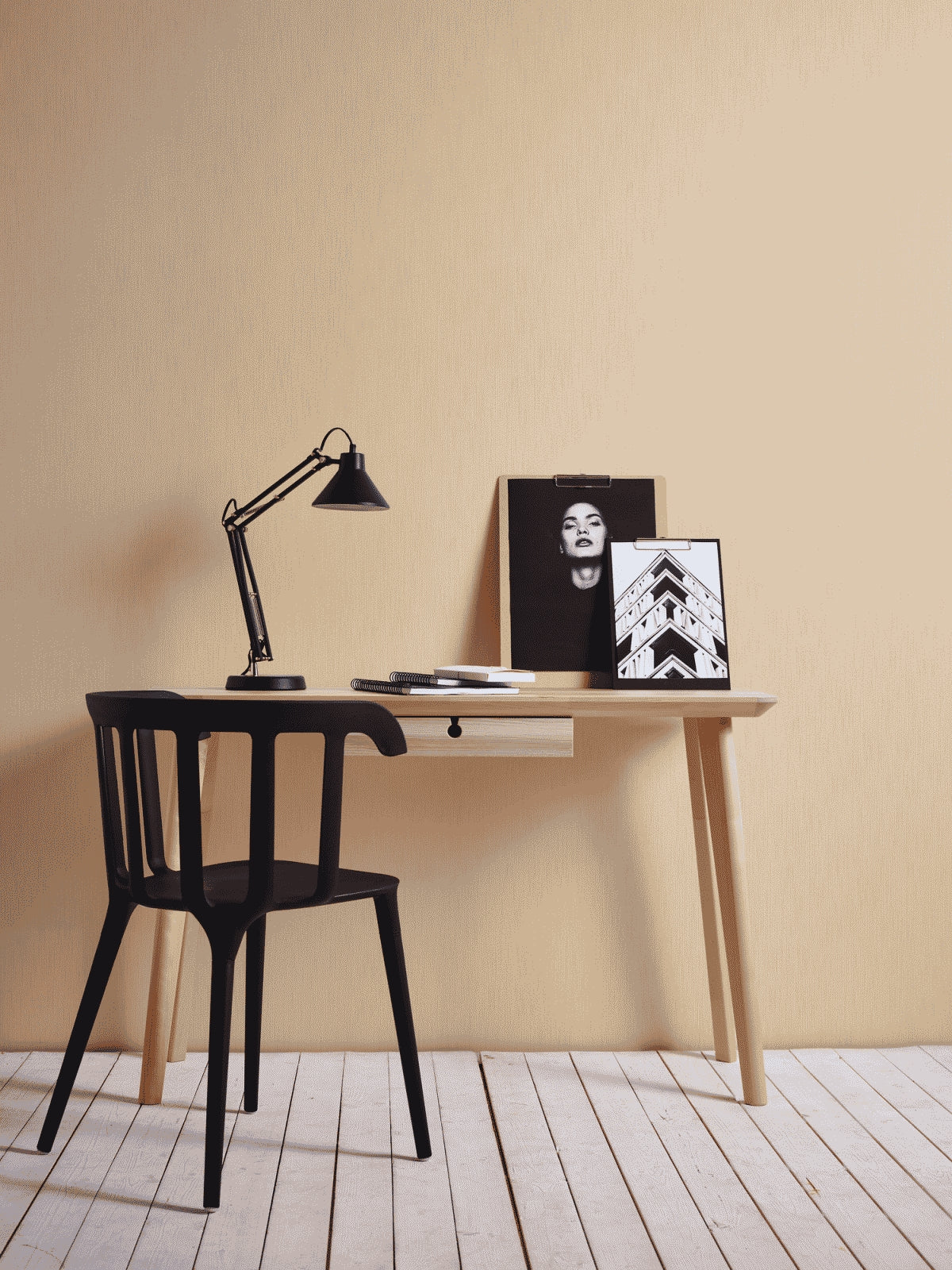 A.S. Création Unitapete Uni Gelb 309071 Tapete Metallic Silk Wandtapete Design