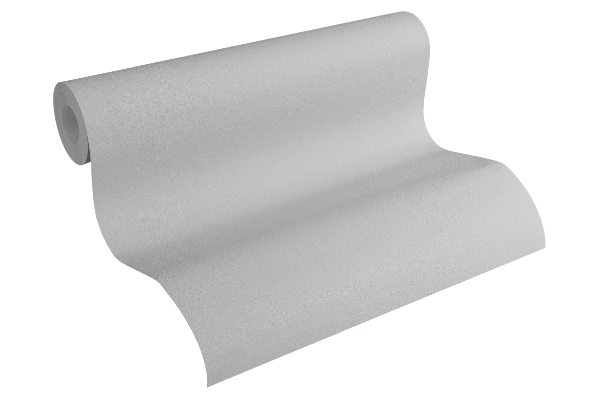 A.S. Création Unitapete Uni Grau 309136 Tapete Colours of the world Wandtapete