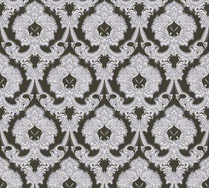 Barocktapete Silber Papiertapete 310347 Wandtapete A.S. Création Tapete