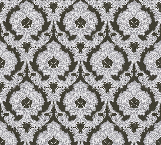Barocktapete Silber Papiertapete 310347 Wandtapete A.S. Création Tapete