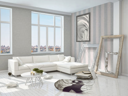 A.S. Création Beton Optik Vinyl Tapete Colours of the world Grau Uni Wandtapete