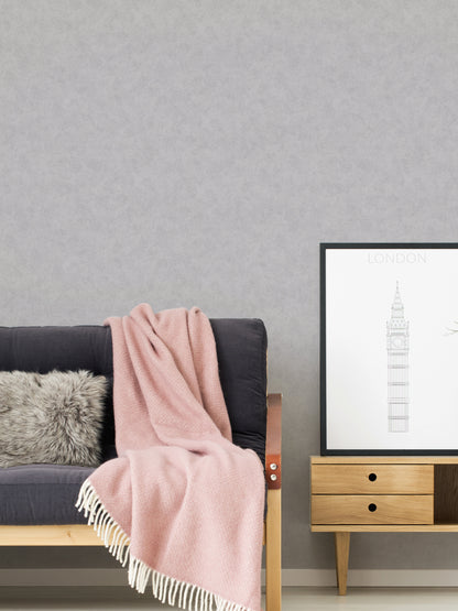 A.S. Création Beton Optik Vinyl Tapete Colours of the world Grau Uni Wandtapete