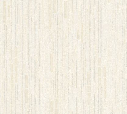 A.S. Création Unitapete Uni Creme 318504 Wandtapete Vlies Vinyl Rolle Tapete