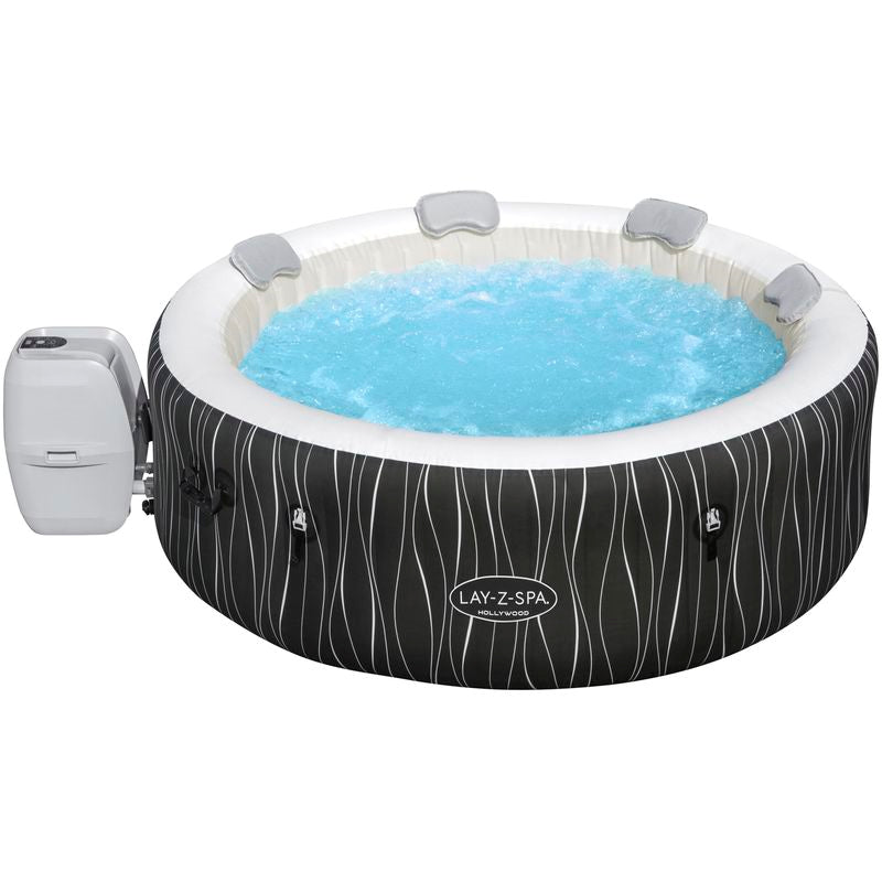 Bestway® LAY-Z-SPA® LED-Whirlpool Hollywood AirJet Ø 196 x 66 cm, rund - 60059