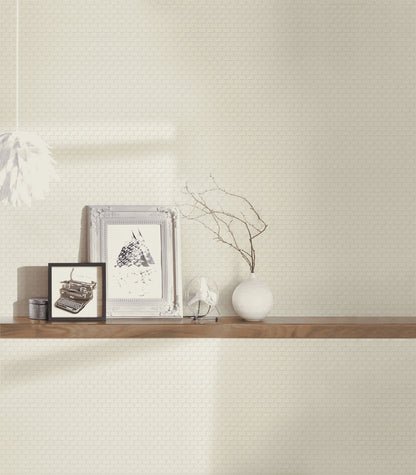 A.S. Création Unitapete Uni Beige 319082 Tapete Luxury wallpaper Wandtapete