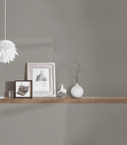 A.S. Création Unitapete Uni Grau 319083 Tapete Luxury wallpaper Wandtapete