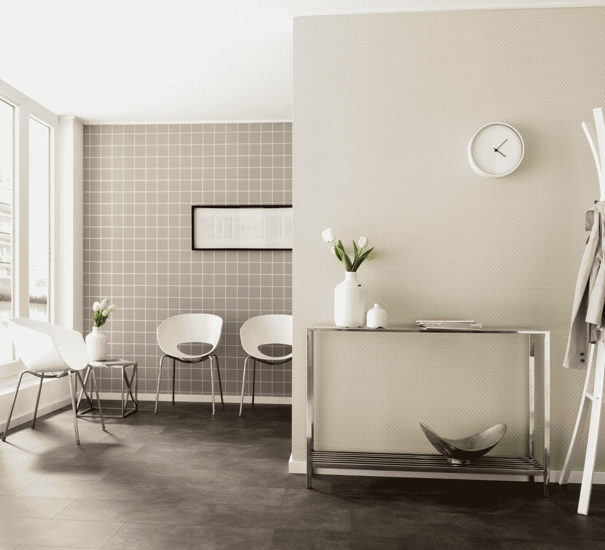 A.S. Création Unitapete Uni Beige 319085 Tapete Luxury wallpaper Wandtapete