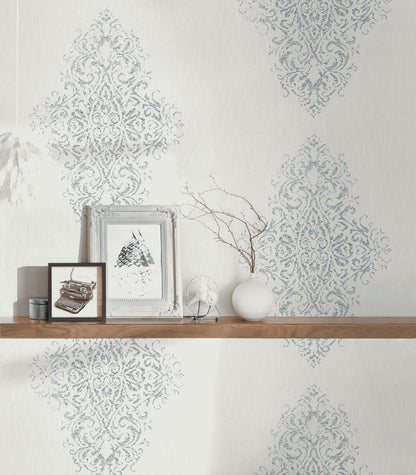 A.S. Création Barocktapete Weiß 319451 Tapete Luxury wallpaper Wandtapete Design