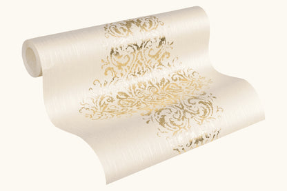 A.S. Création Barocktapete Creme 319452 Tapete Luxury wallpaper Wandtapete