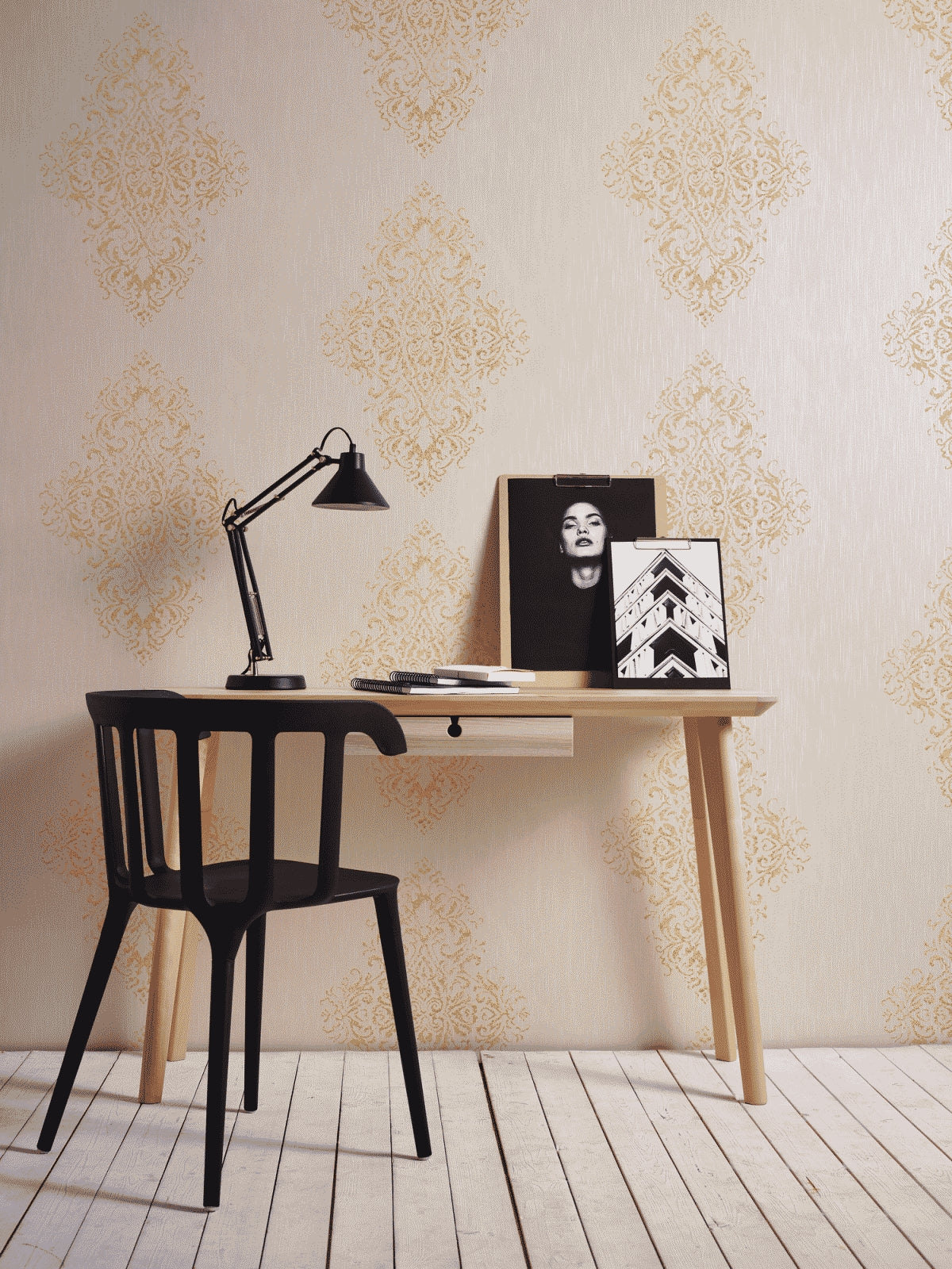 A.S. Création Barocktapete Creme 319452 Tapete Luxury wallpaper Wandtapete