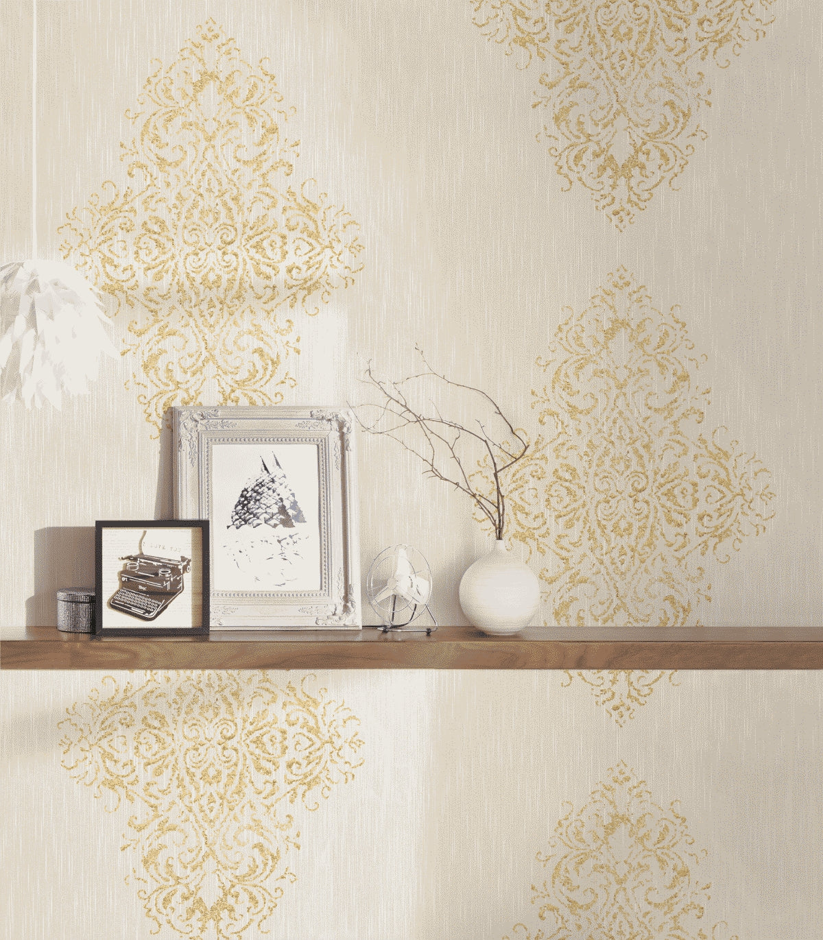 A.S. Création Barocktapete Creme 319452 Tapete Luxury wallpaper Wandtapete