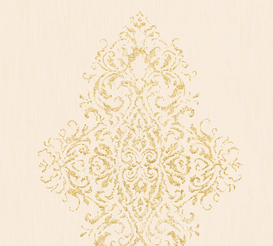 A.S. Création Barocktapete Creme 319452 Tapete Luxury wallpaper Wandtapete