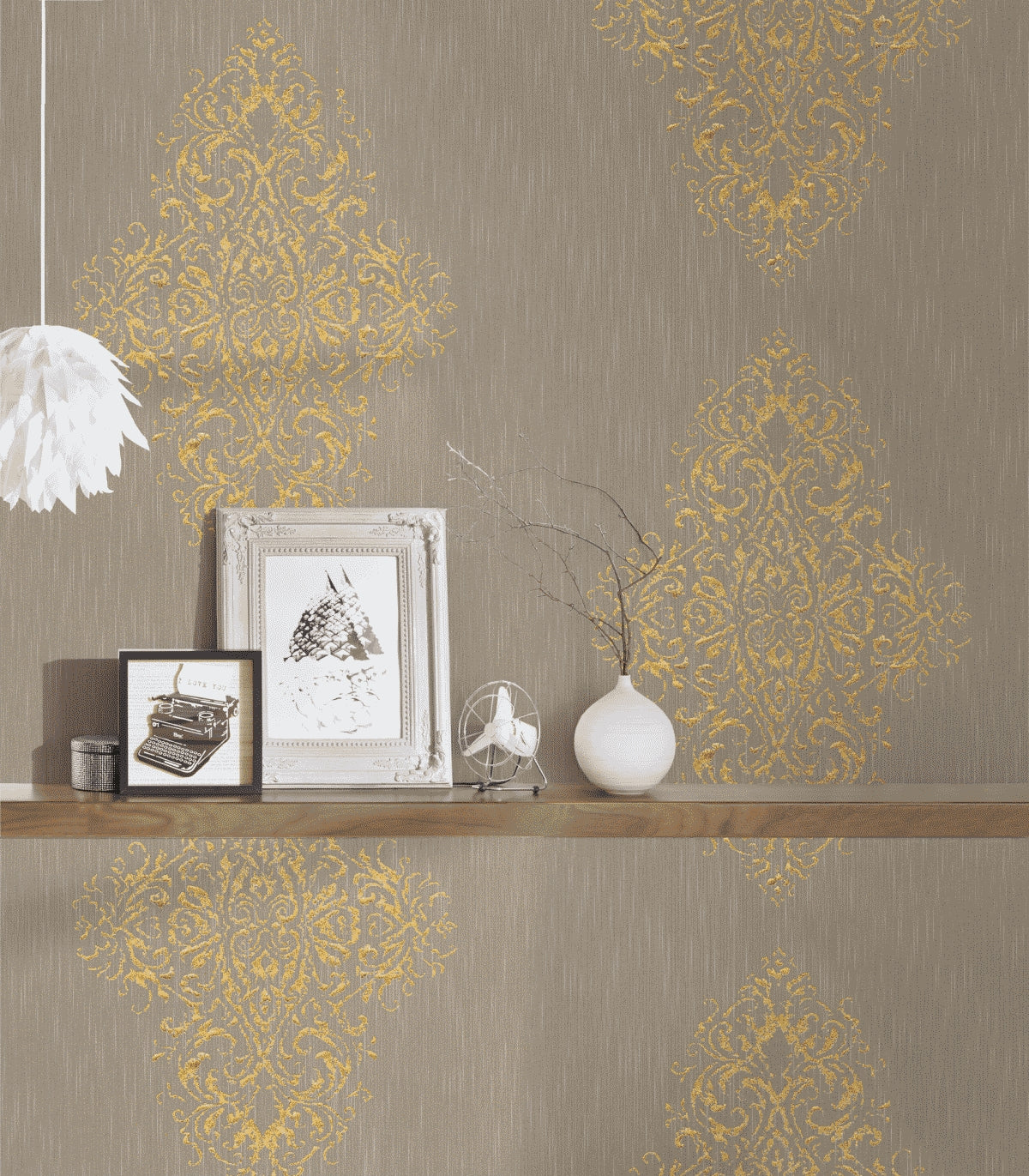 A.S. Création Barocktapete Beige 319453 Tapete Luxury wallpaper Wandtapete