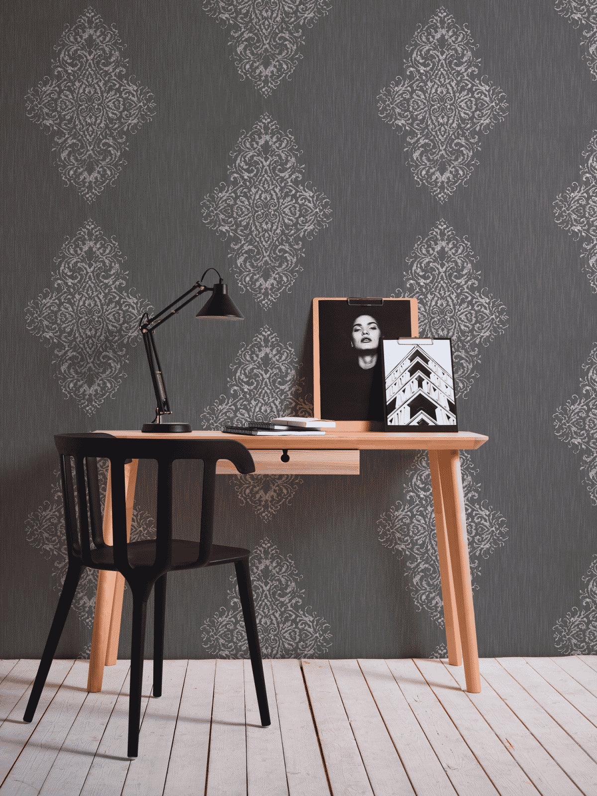 A.S. Création Barocktapete Blau 319454 Tapete Luxury wallpaper Wandtapete Design