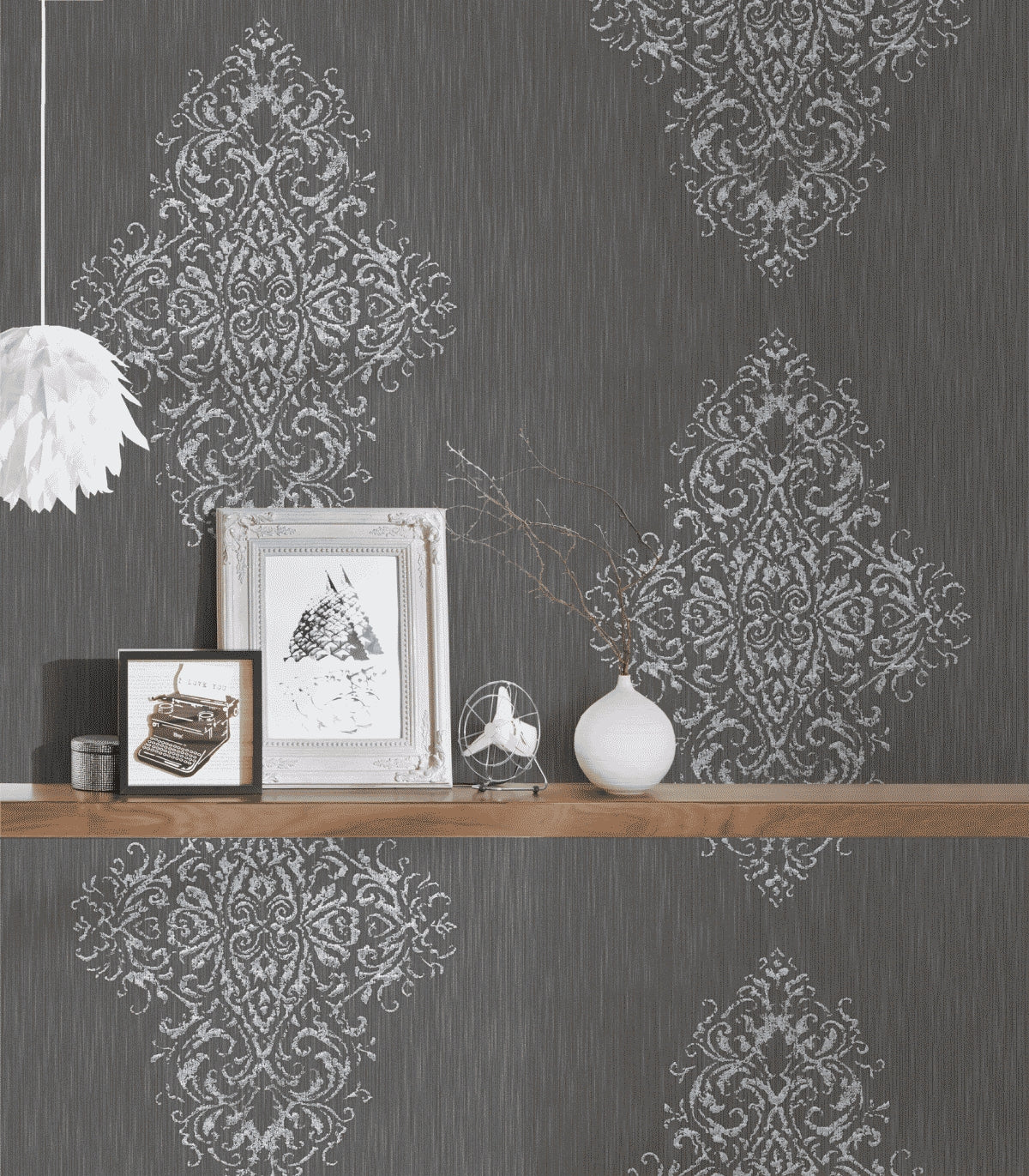 A.S. Création Barocktapete Blau 319454 Tapete Luxury wallpaper Wandtapete Design