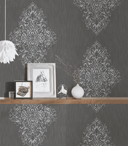 A.S. Création Barocktapete Blau 319454 Tapete Luxury wallpaper Wandtapete Design