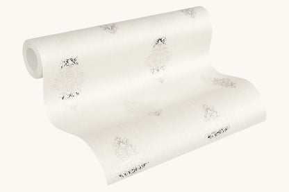 A.S. Création Barocktapete Weiß 319461 Tapete Luxury wallpaper Wandtapete Design
