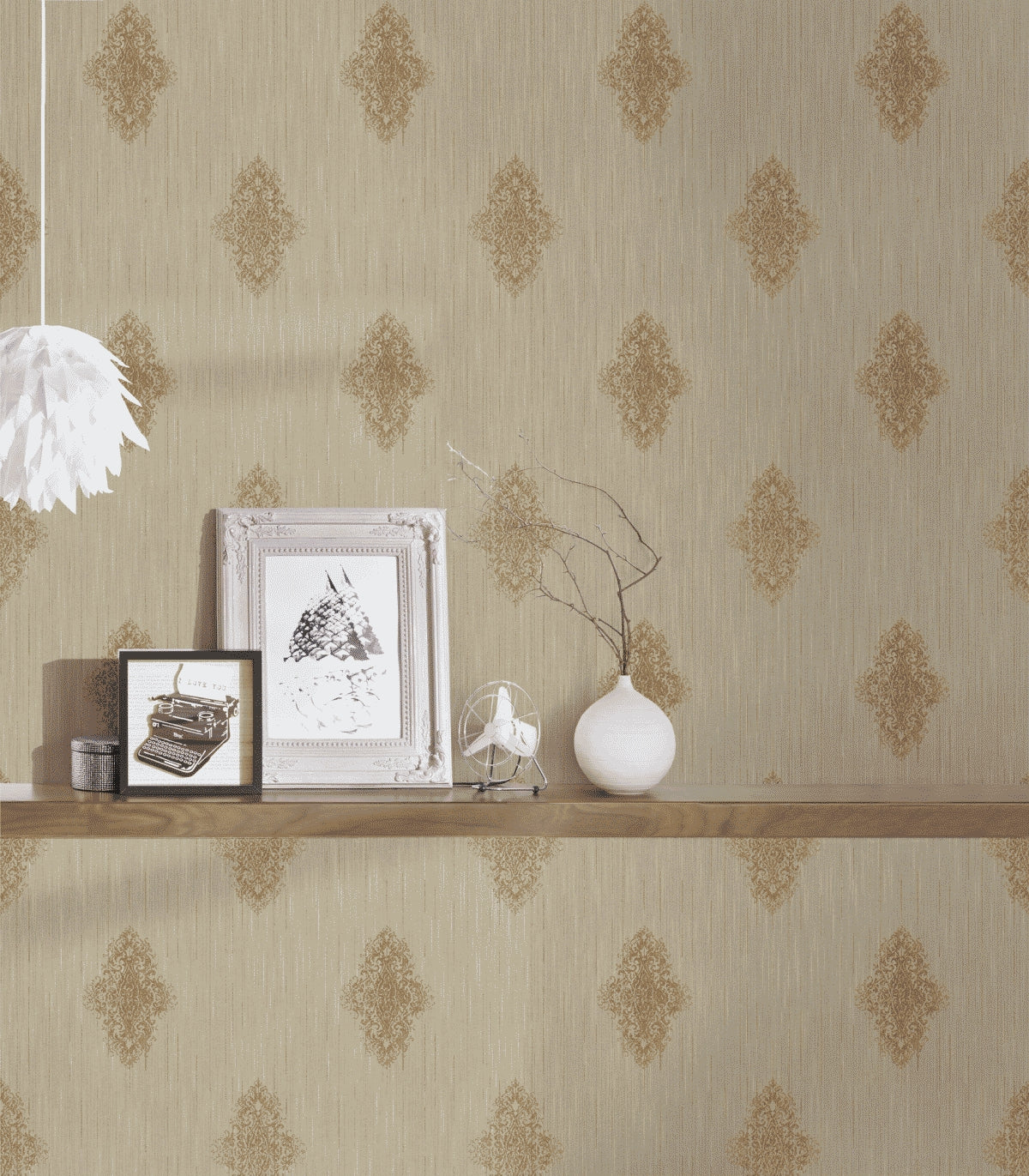 A.S. Création Barocktapete Beige 319463 Tapete Luxury wallpaper Wandtapete