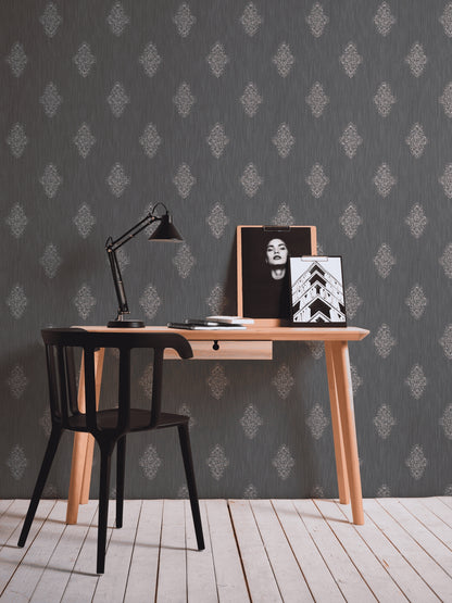 A.S. Création Barocktapete Blau 319464 Tapete Luxury wallpaper Wandtapete Design