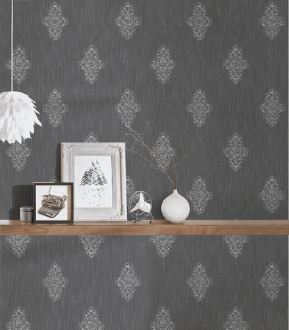 A.S. Création Barocktapete Blau 319464 Tapete Luxury wallpaper Wandtapete Design