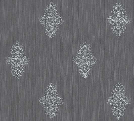 A.S. Création Barocktapete Blau 319464 Tapete Luxury wallpaper Wandtapete Design