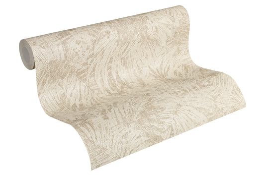A.S. Création Palmentapete Palmen Pflanzen Beige 322632 Tapete Designbook Wand