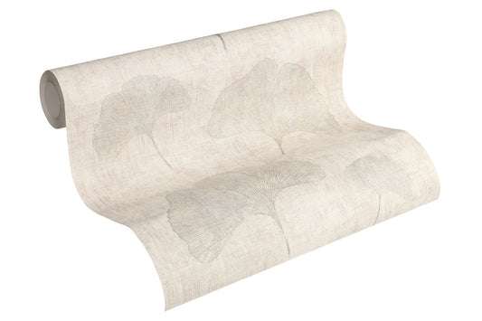 A.S. Création Blumen Tapete Beige 322653 Wandtapete Vliestapete Natur Floral