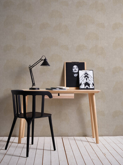 A.S. Création Blumentapete Beige 322655 Wandtapete Vliestapete Floral Vinyl