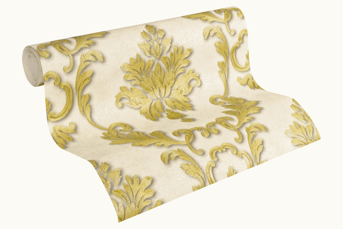 A.S. Création Barocktapete Creme 324223 Tapete Luxury wallpaper Wandtapete