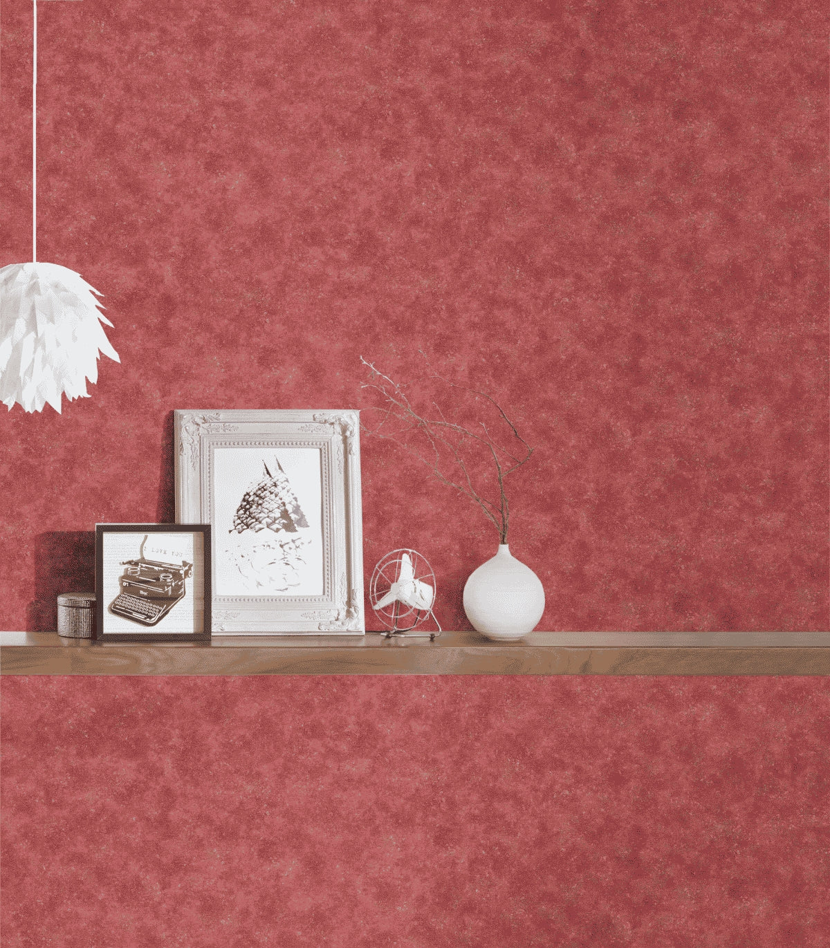A.S. Création Unitapete Uni Rot 324235 Tapete Luxury wallpaper Wandtapete Design