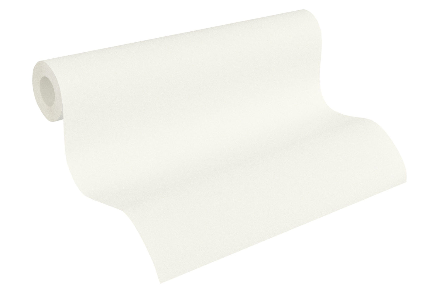 A.S. Création Unitapete Uni weiss 324701 Wandtapete Vlies Vinyl Rolle Tapete