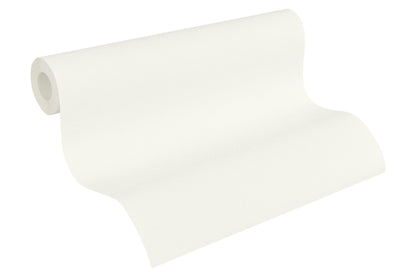 A.S. Création Unitapete Uni weiss 324701 Wandtapete Vlies Vinyl Rolle Tapete
