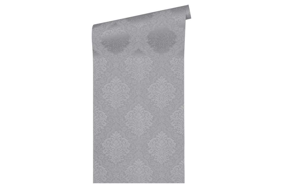 A.S. Création Barocktapete Barock Grau 324801 Tapete Alpha Wandtapete Design