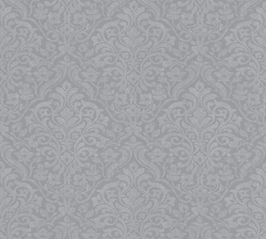 A.S. Création Barocktapete Barock Grau 324801 Tapete Alpha Wandtapete Design