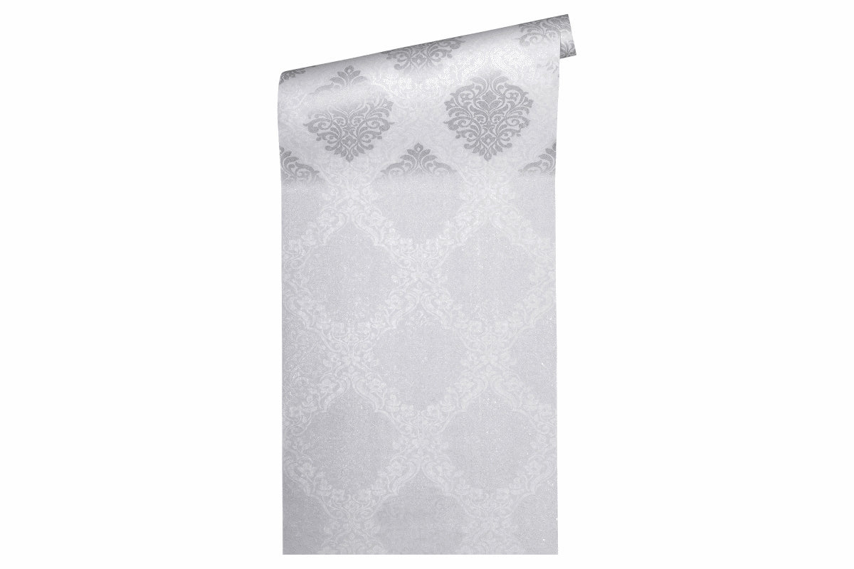 A.S. Création Barocktapete Barock Grau 324802 Tapete Alpha Wandtapete Design