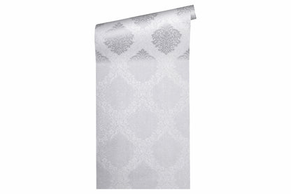 A.S. Création Barocktapete Barock Grau 324802 Tapete Alpha Wandtapete Design