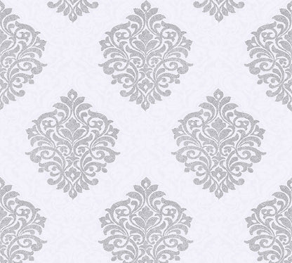 A.S. Création Barocktapete Barock Grau 324802 Tapete Alpha Wandtapete Design