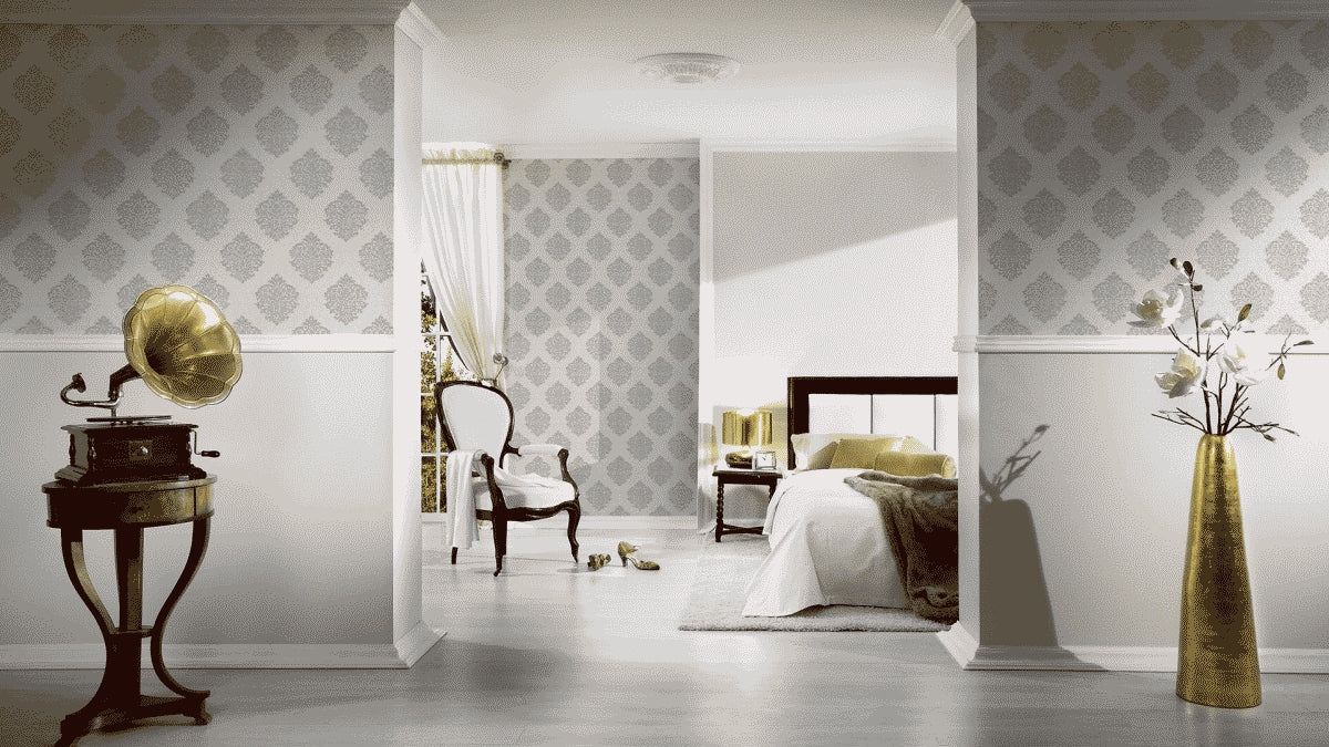 A.S. Création Barocktapete Barock Beige 324803 Tapete Alpha Wandtapete Design