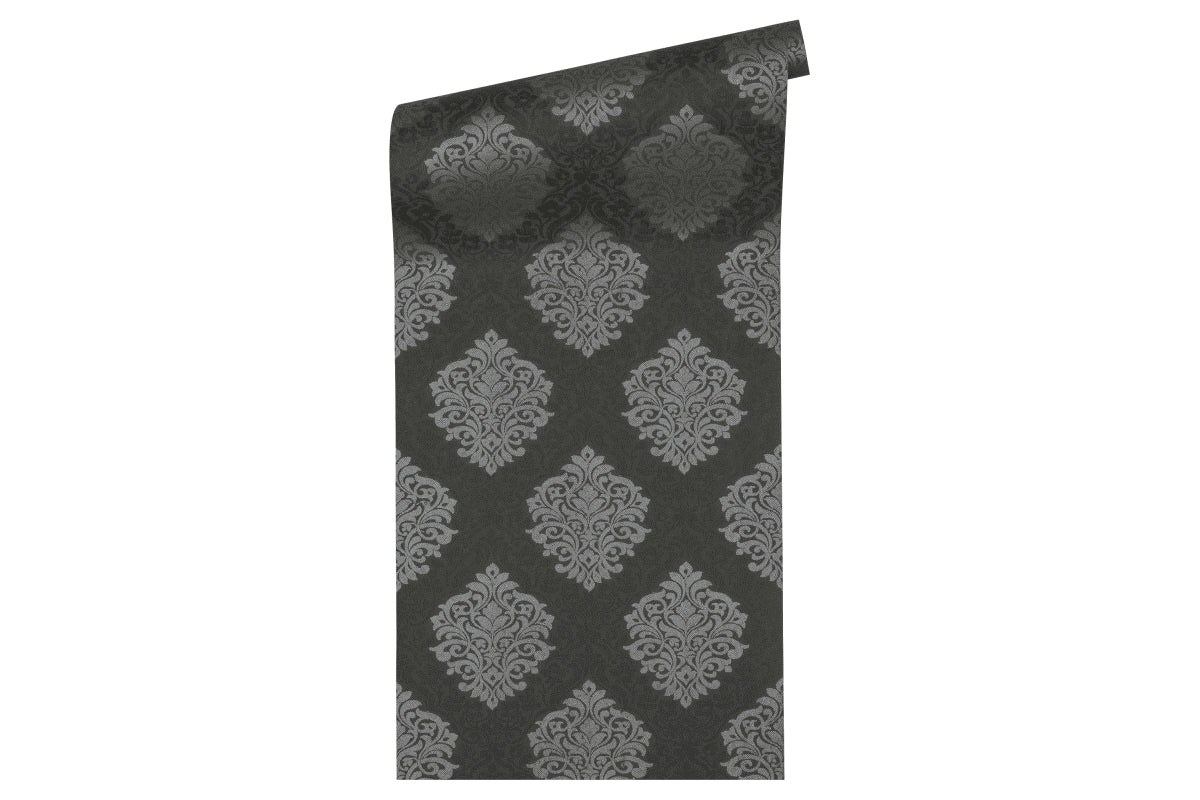 A.S. Création Barocktapete Barock Silber 324804 Tapete Alpha Wandtapete Design