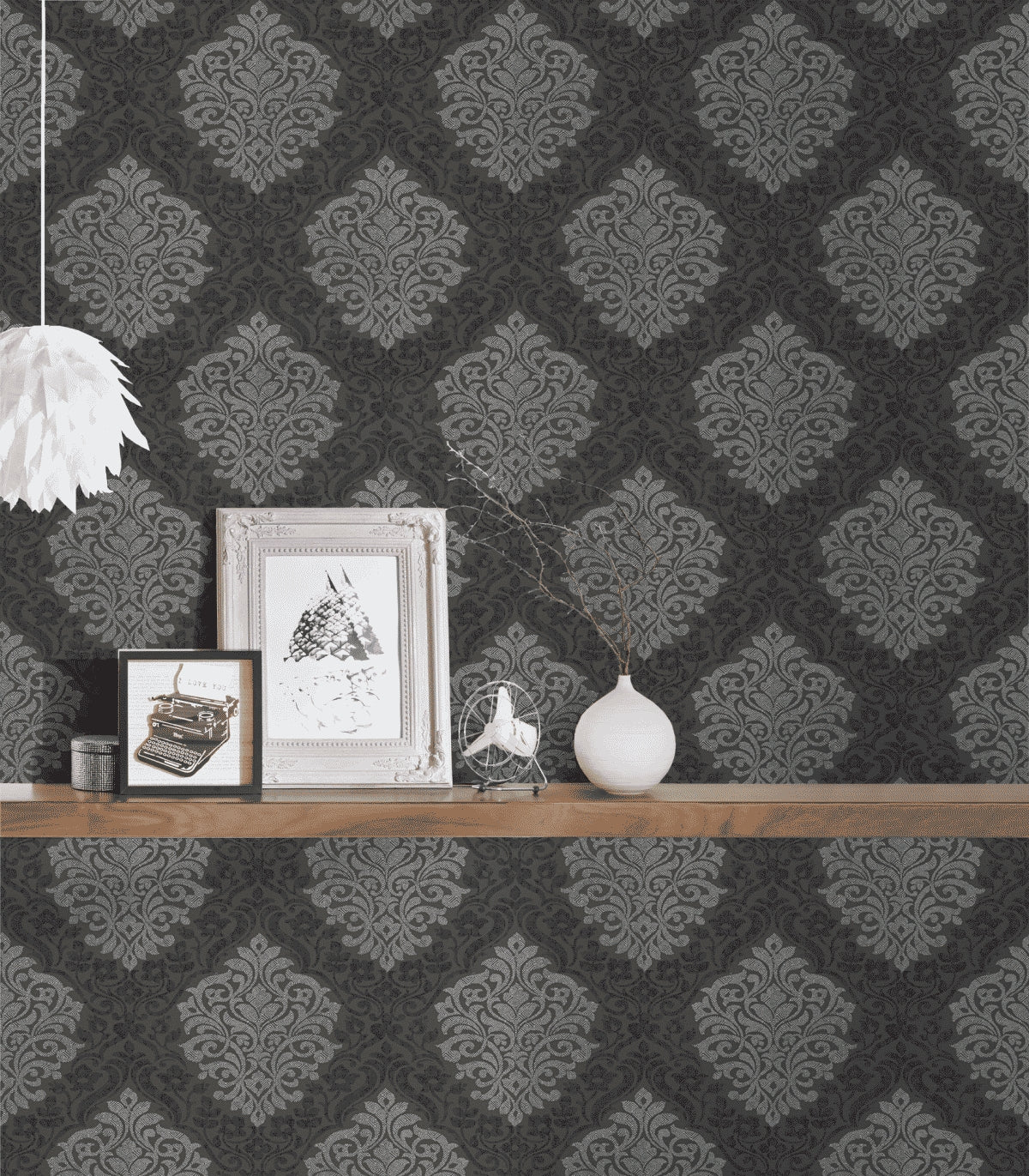 A.S. Création Barocktapete Barock Silber 324804 Tapete Alpha Wandtapete Design