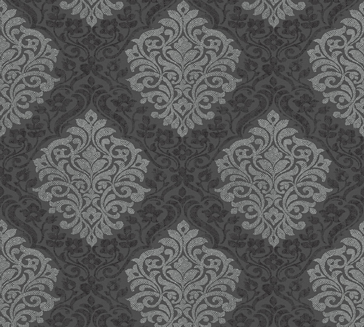 A.S. Création Barocktapete Barock Silber 324804 Tapete Alpha Wandtapete Design