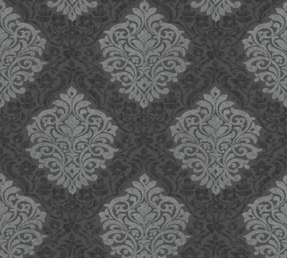 A.S. Création Barocktapete Barock Silber 324804 Tapete Alpha Wandtapete Design