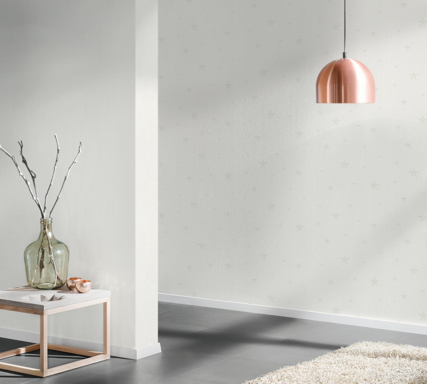 A.S. Création Unitapete Weiß Vliestapete 325013 Wandtapete