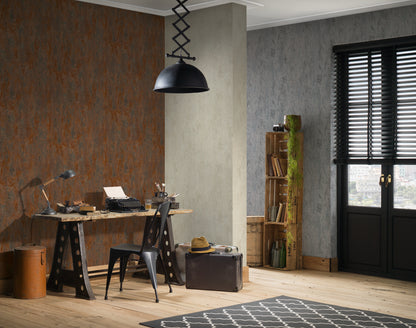 A.S. Création Unitapete Orange Vliestapete 326511 Wandtapete