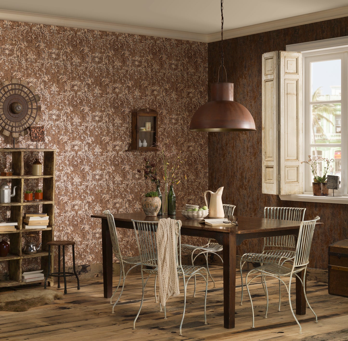 A.S. Création Unitapete Orange Vliestapete 326511 Wandtapete