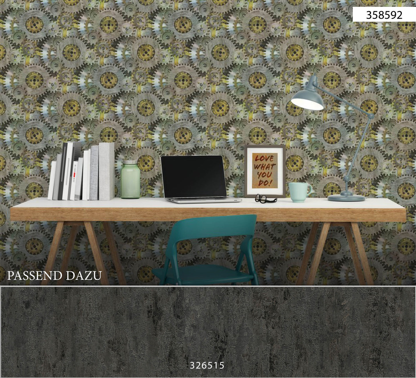 A.S. Création Unitapete Schwarz Vliestapete 326515 Wandtapete