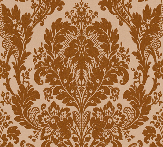 Glitzertapete Bronze Papiertapete 327501 Wandtapete Barocktapete A.S. Création Tapete