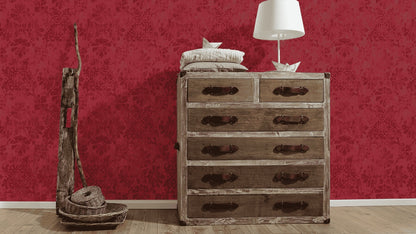 A.S. Création Barocktapete Barock Rot 329873 Tapete Memory 3 Wandtapete Design